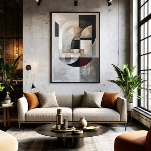 Minimalistische Abstraktion Leinwanddruck