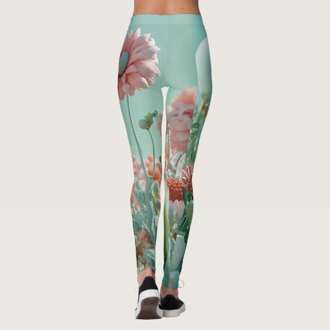 Minimalistische Activewear Leggings (Rückseite)