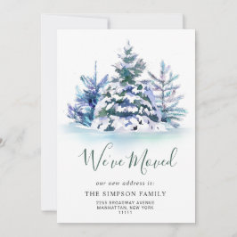 Minimalistische Ankündigung von Pine Tree