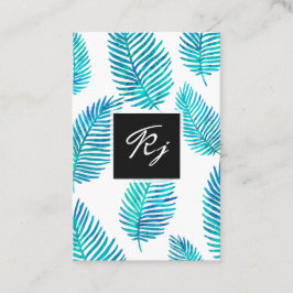 Minimalistische Aquarellfolien Visitenkarte