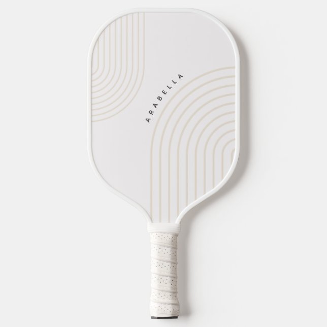 Minimalistische Arches Pickleball Paddel Schläger (Vorderseite)