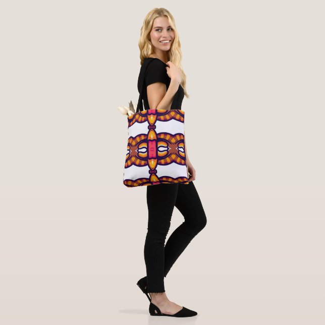 Minimalistische Ästhetik-Tasche Stilvolles Geschen (Am Model)