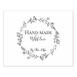 Minimalistische ästhetische Elegant-Logo-Hand Gummistempel