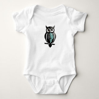 Minimalistische Baby-Eule Baby Strampler