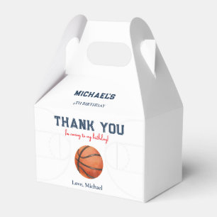 Minimalistische Basketball-Gable-Geschenkboxen Geschenkschachtel