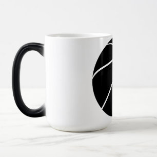 "Minimalistische Basketball-Tasse** Verwandlungstasse