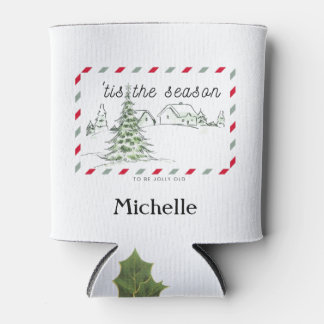 Minimalistische benutzerdefinierte Dose kühlt Dosenkühler