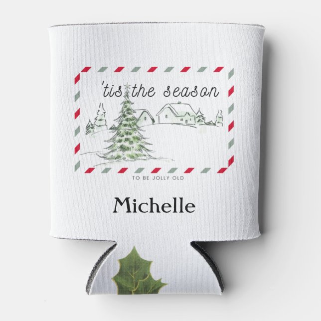 Minimalistische benutzerdefinierte Dose kühlt Dosenkühler (Vorderseite)