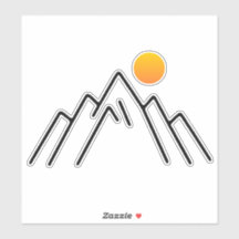 Minimalistische Berge: Ein naturlich Inspiriertes 