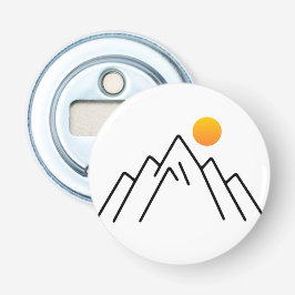 Minimalistische Berge: Ein naturlich Inspiriertes  Flaschenöffner