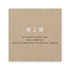 Minimalistische, berufliche Eleganz