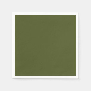 Minimalistische Berufliche Farbe der Solid Army Gr Serviette