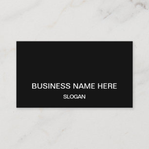 Minimalistische berufliche Firmengeschäftskarten Visitenkarte