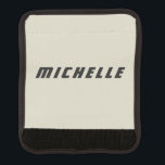 Minimalistische Berufliche moderne Science Fiction Gepräckgriffwickel<br><div class="desc">Modernes Berufliches,  einfaches Design.</div>