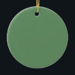 Minimalistische Berufliche Solid-Russische Grüne F Keramik Ornament<br><div class="desc">Sehr ästhetisches,  einfaches und berufliches Design in grüner Farbe.</div>