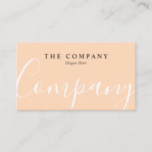 Minimalistische berufliche visitenkarte