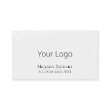 Minimalistische Berufliche Visitenkarte für das be