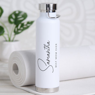 Minimalistische beste Mama je Trinkflasche