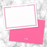 Minimalistische Bezeichnung Monogramm
