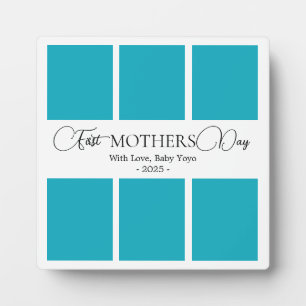 Minimalistische Bildkollektion der ersten Mutter Fotoplatte