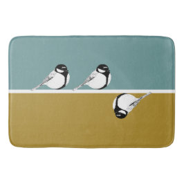 Minimalistische Bird-Design-Badematte Badematte