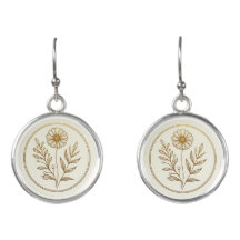 Minimalistische Blumenreihen