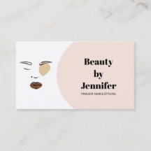 Minimalistische boho-schicke Gesichtsbeauty-Makeup