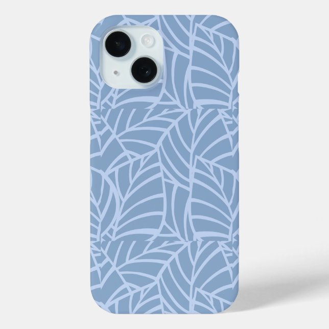 Minimalistische Botanische Adern Case-Mate iPhone Hülle (Rückseite)