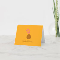 Minimalistische botanische Pflanze