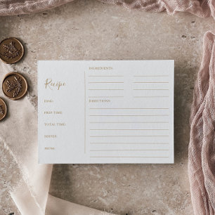 Minimalistische Brautparty-Rezeptionskarten Postkarte