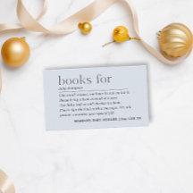 Minimalistische Buben mit blauen Büchern für Baby