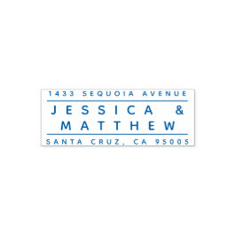 Minimalistische Buchstabierpaare Namensnennung Rüc Permastempel