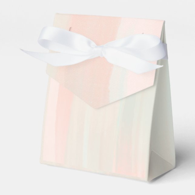 Minimalistische Bunny and Butterflies Babydusche Geschenkschachtel (Vorderseite)