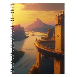 Minimalistische Butterfly-Silhouette Notizblock