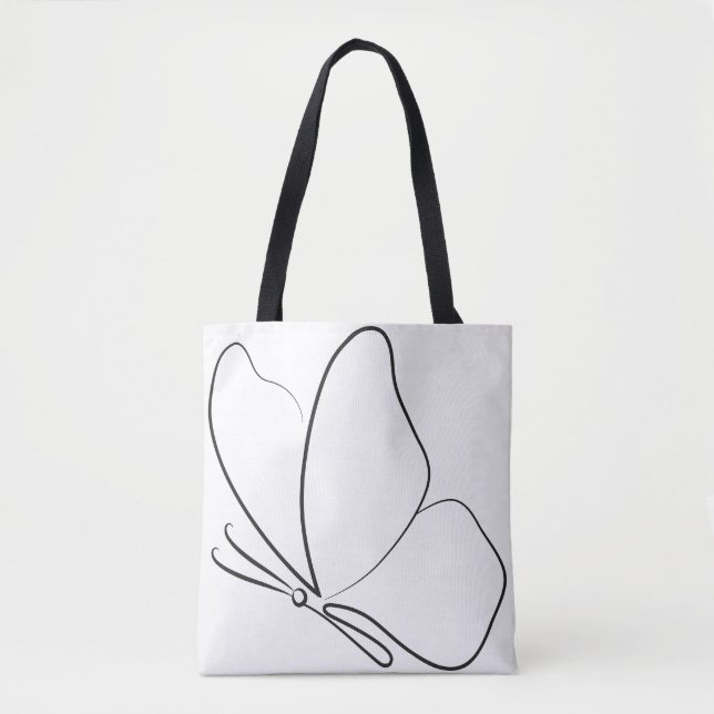 Minimalistische Butterfly-Tasche (Vorderseite)