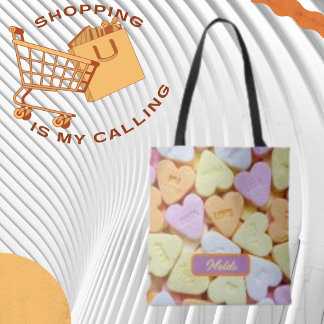 Minimalistische Candies Tote Bag