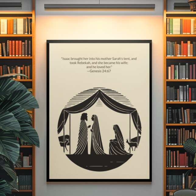 Minimalistische Christliche Wall Art - Bibelverse  Poster (Von Creator hochgeladen)