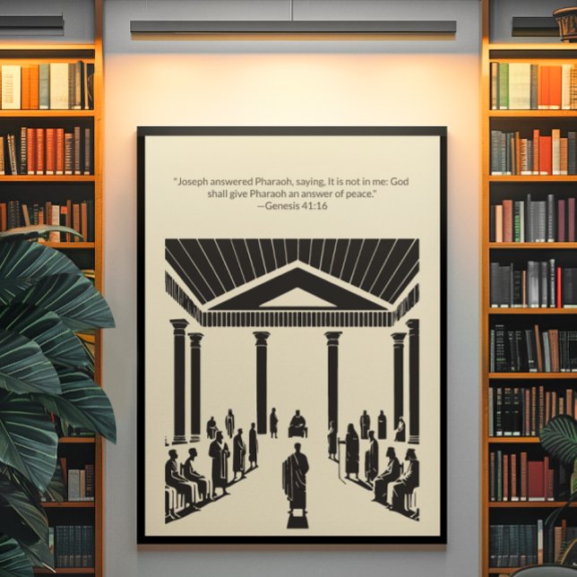 Minimalistische Christliche Wall Art - Bibelverse  Poster (Von Creator hochgeladen)