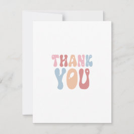 Minimalistische Dankeskarte Feiertagskarte