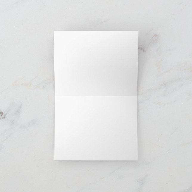 Minimalistische Dankeskarte mit Ballondesign  (Innenseite)