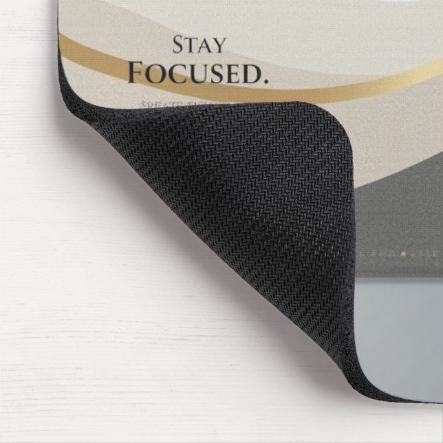 Minimalistische Desktop-Matte Mousepad | Moderne B (Ecke)