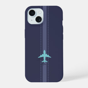 Minimalistische Ebene  iPhone 15 Hülle