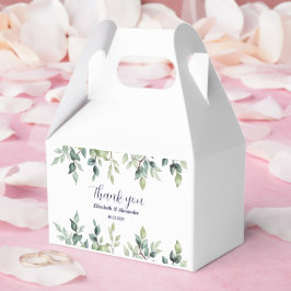 Minimalistische einfache Hübsche Blätter Zweige Ho Geschenkschachtel