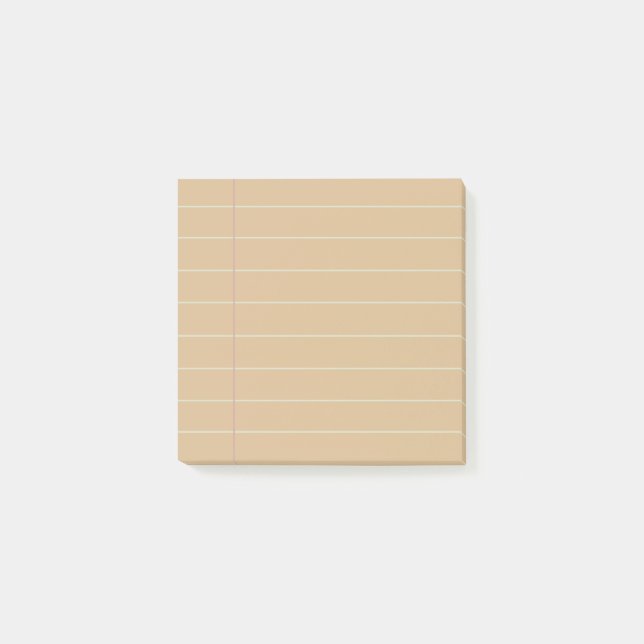 Minimalistische Einfache Linde Post-it Klebezettel (Vorderseite)