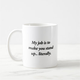 Minimalistische einfache Typografie Physiotherapie Kaffeetasse