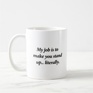 Minimalistische einfache Typografie Physiotherapie Kaffeetasse