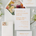 Minimalistische Einladung<br><div class="desc">Planen Sie eine moderne und schicke Hochzeit? Schauen Sie sich nur unser modernes minimalistisches Design an,  das für jede Farbe und für Ihr Budget einfach zu gestalten ist. Wählen Sie eines unserer Umschlagliners,  um Ihrer Suite einen Pop von bunten,  modernen Blumen oder skurrilen Aquarellbotanicals hinzuzufügen.</div>