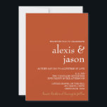 Minimalistische Einladung zur Hochzeit<br><div class="desc">Perfekte Einladung zum Feiern Ihres besonderen Tages! Karo anderer Matching-Elemente:https://www.zazzle.com/store/bdp_designs/products?cg=196801894259091370</div>