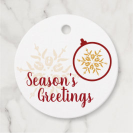 Minimalistische Einrichtung Geschenkanhänger