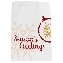 Minimalistische Einrichtung Mittlere Geschenktüte